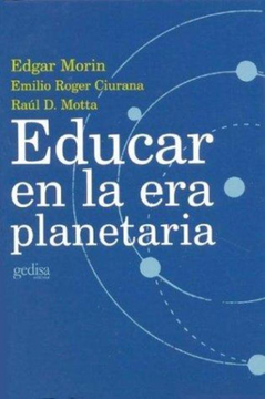 portada Educar en la era Planetaria (in Spanish)