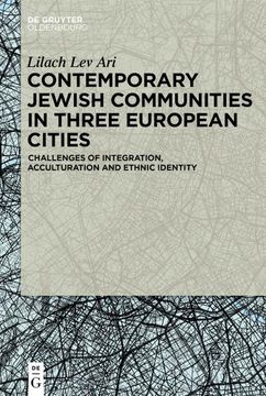 portada Contemporary Jewish Communities in Three European Cities (in English)