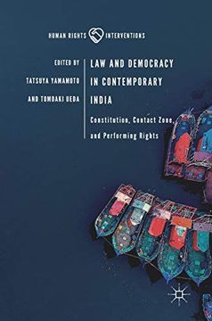 portada Law and Democracy in Contemporary India: Constitution, Contact Zone, and Performing Rights (Human Rights Interventions) (en Inglés)