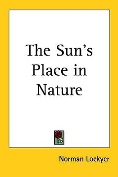 portada the sun's place in nature