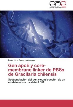 portada Gen Apce y Core-Membrane Linker de Pbss de Gracilaria Chilensis