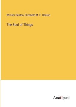 portada The Soul of Things (en Inglés)