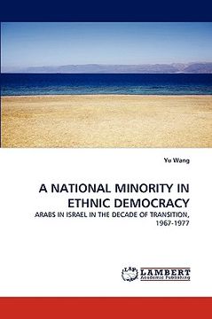 portada a national minority in ethnic democracy (en Inglés)