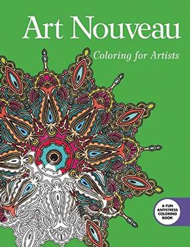 portada Art Nouveau: Coloring for Artists (en Inglés)