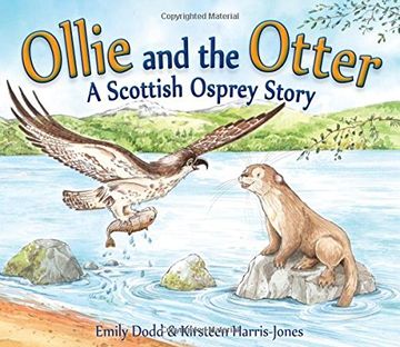portada Ollie and the Otter: A Scottish Osprey Story (en Inglés)