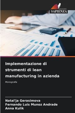 portada Implementazione di strumenti di lean manufacturing in azienda (en Italiano)