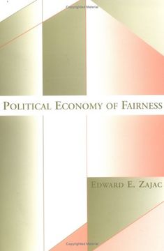 portada Political Economy of Fairness (The mit Press) (en Inglés)