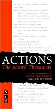 portada Actions: The Actor s Thesaurus (en Inglés)