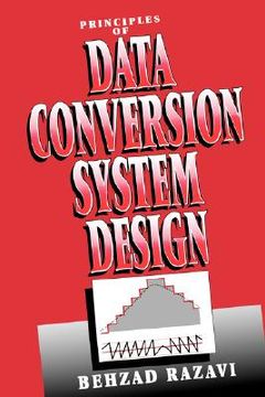 portada principles of data conversion system design (en Inglés)