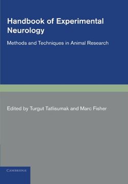 portada Handbook of Experimental Neurology Paperback (en Inglés)