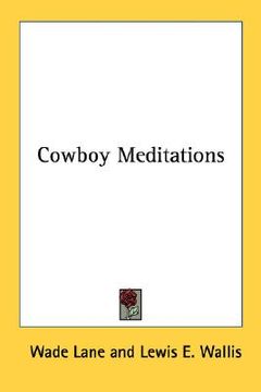 portada cowboy meditations (en Inglés)