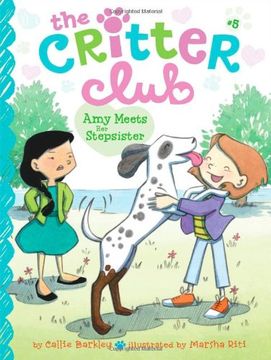portada Amy Meets Her Stepsister (The Critter Club) (en Inglés)