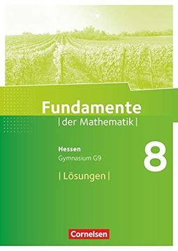portada Fundamente der Mathematik 8. Schuljahr - Hessen - Lösungen zum Schülerbuch (en Alemán)
