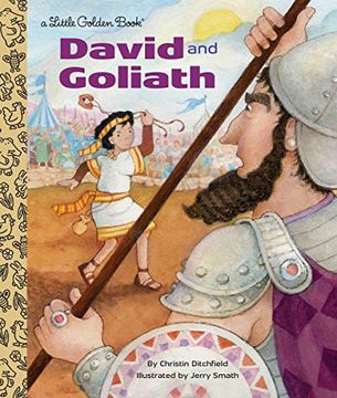 portada David and Goliath (Little Golden Book) 