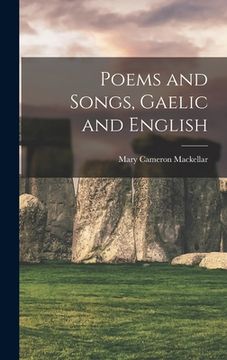 portada Poems and Songs, Gaelic and English (en Inglés)