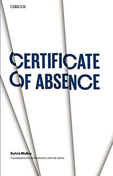 portada Certificate of Absence (en Inglés)