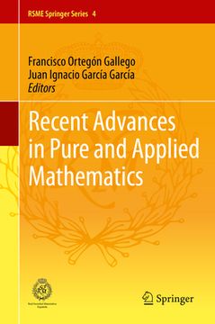 portada Recent Advances in Pure and Applied Mathematics (en Inglés)