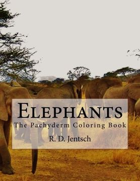 portada Elephants: The Pachyderm Coloring Book