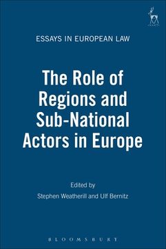 portada the role of regions and sub-national actors in europe