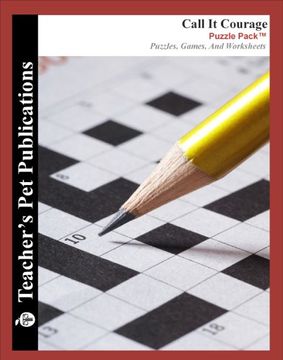 portada Call it Courage Puzzle Pack - Teacher Lesson Plans, Activities, Crossword Puzzles, Word Searches, Games, and Worksheets (Paperback) (in English)