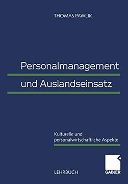 portada Personalmanagement und Auslandseinsatz: Kulturelle und Personalwirtschaftliche Aspekte (in German)