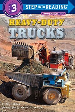 portada Heavy-Duty Trucks (Step Into Reading) (en Inglés)