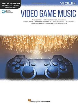 portada Video Game Music for Violin: Instrumental Play-Along Series (en Inglés)