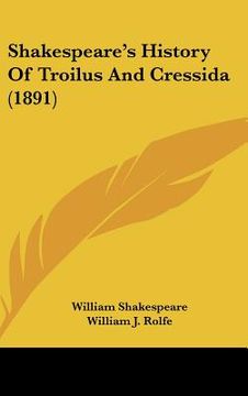 portada shakespeare's history of troilus and cressida (1891) (en Inglés)