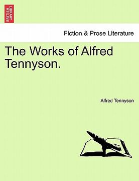 portada the works of alfred tennyson. (en Inglés)