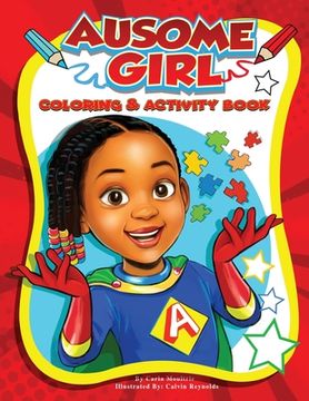 portada Ausome Girl Coloring & Activity Book