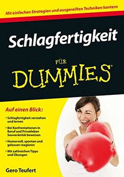 portada Schlagfertigkeit fur Dummies (en Alemán)