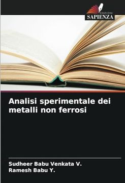portada Analisi Sperimentale dei Metalli non Ferrosi (en Italiano)