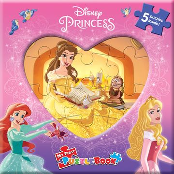 portada Disney Princess My First Puzzle Book (en Inglés)