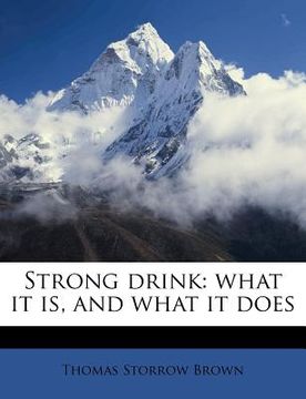 portada strong drink: what it is, and what it does (in English)