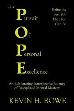 portada The Pursuit of Personal Excellence: The Pope (en Inglés)
