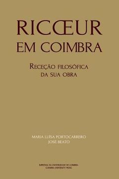 portada Ricoeur em Coimbra: receção filosófica da sua obra (in Portuguese)