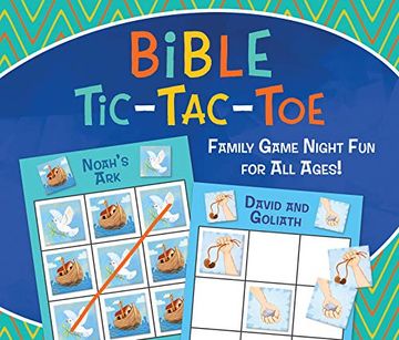 portada Bible Tic-Tac-Toe: Family Game Night fun for all Ages! (en Inglés)
