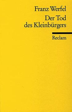 portada Der tod des Kleinbürgers (en Alemán)