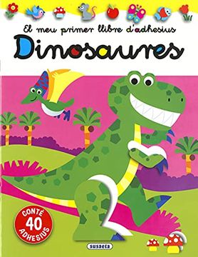 portada Dinosaures (el meu Primer Llibre d Adhesius) (en Catalá)
