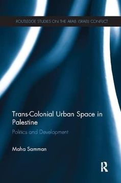 portada Trans-Colonial Urban Space in Palestine: Politics and Development (in English)