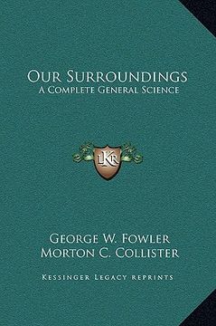 portada our surroundings: a complete general science (in English)