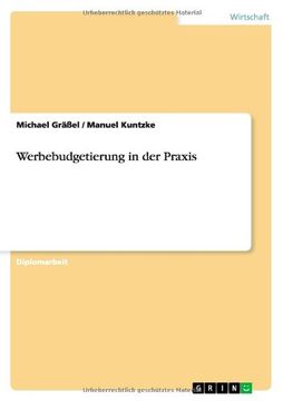 portada Werbebudgetierung in Der Praxis (German Edition)