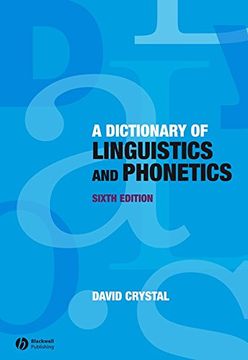 portada A Dictionary of Linguistics and Phonetics