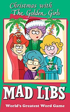portada Christmas With the Golden Girls mad Libs (en Inglés)