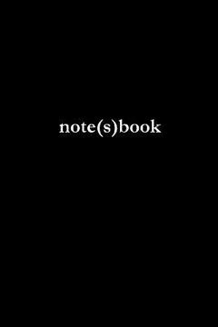 portada note(s)book (en Inglés)