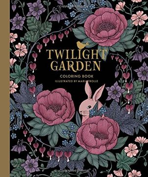 portada Twilight Garden Coloring Book: Published in Sweden as 'Blomstermandala' (Colouring Books) (en Inglés)