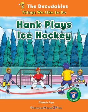 portada Hank Plays Ice Hockey (en Inglés)