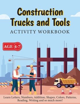 portada Construction Trucks and Tools - Activity Workbook (en Inglés)
