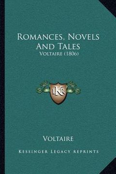 portada romances, novels and tales: voltaire (1806) (en Inglés)
