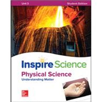 portada Inspire Science: Physical Write-In Student Edition Unit 3